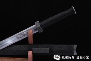 冰裂纹螭龙汉剑 查长伟作品