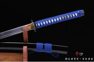 蓝色唐花侟打刀