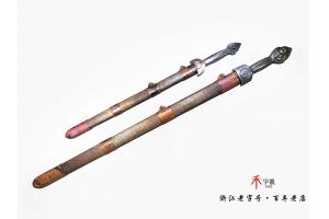 日月乾坤-高难度百炼钢一体剑-需要定制