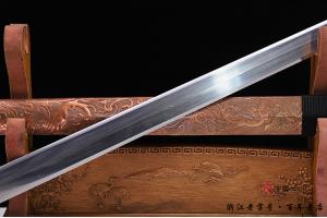 西汉镂空错银铁剑-高难度一体-孤品