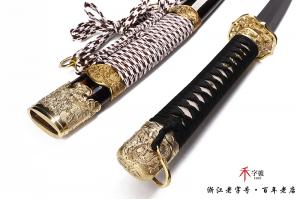 龙纹大太刀-烧直刃