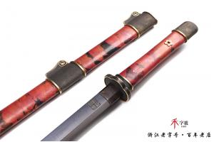 素影唐橫刀-水墨传世版