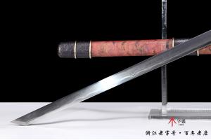 石纹雕刻素装唐横刀-水墨传世版本