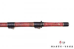 石纹雕刻素装唐横刀-水墨传世版本