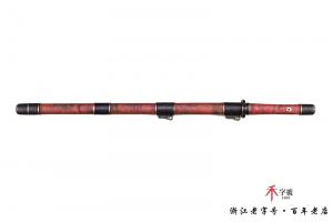 石纹雕刻素装唐横刀-水墨传世版本